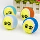 thumbnail image 5 of Juego de 3 pelotas de tenis de goma para perros, para jugar y entrenar (Color aleatorio), 5 of 5