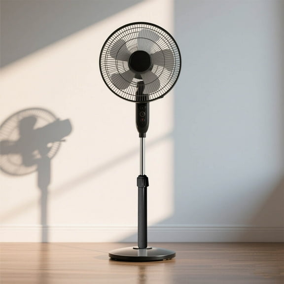 GAXIRE Black Floor Fan Support Rod for Cooling Needs, Stability Support, 1 Piece