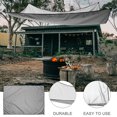 thumbnail image 4 of 1 juego de toldo para exteriores, vela de sombra, carpa cuadrada, parasol, suministros para acampar, 4 of 6
