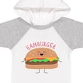 thumbnail image 4 of Inktastic Cute Kawaii Hamburger Boys or Girls Baby Bodysuit, 4 of 5