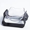 thumbnail image 4 of Bebedero para mascotas, pie alto, boca oblicua, protección de 15 °, columna cervical, catbowl transparente ajustable, 4 of 5