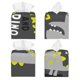 thumbnail image 2 of Balery Cute Dinosaur Porta Pañuelos de Cuero con Estampado – Funda Moderna Cuadrada para Caja de Pañuelos, Dispensador 5x5x5'', 2 of 7