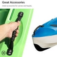 thumbnail image 4 of Luxtrada 4/2Pcs 12 Inch Rubber Universal Carry Grab Handle Replacement Black for Kayak Boat Canoe, 4 of 9