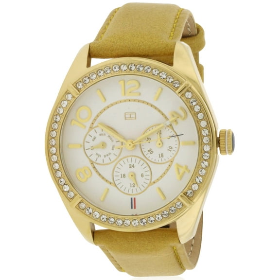 Tommy Hilfiger Women's Gracie Tan Leather Watch 1781250