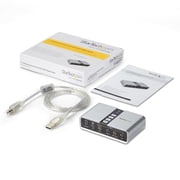 StarTech 7.1 USB Audio Adapter Sound Card with SPDIF Digital Audio - Sound card - 48 kHz - 7.1 - USB 2.0