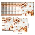thumbnail image 3 of Cadorn 24PCS Fall Thanksgiving Paper Napkins, Pumpkin Maple Leaf Print Dinner Napkins for Halloween Autumn Party Decorations, Harvest Home Table Setting Supplies, 3 of 6