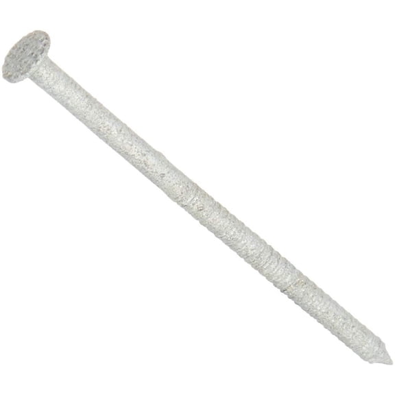 Maze Nails 8D Hot-Dipped Galvanized Steel Nail Flat Head - Rust Resistant - 5 lb.