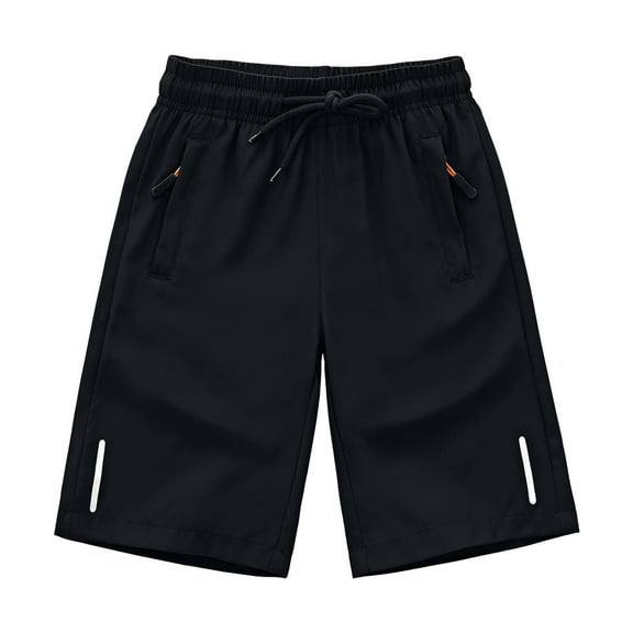 Boys Cargo Shorts Youth Quick Dry Lightweight Pull-On Hiking Shorts for Sports Outdoor with Zipper Pockets Basketball Shorts Boys 10-12
