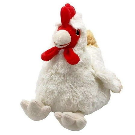 Stuffed Animal Plush Toy, Red & White