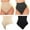 Beige+Black, variant on MonfinceT Women Slimming Tummy Waist Hips Lift Up Body Shapers Briefs Underwear Waist Trainer Panties Shapewear