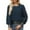 Navy Sweatshirts for women _q, variant on safuny Women's Sequin Crew Neck Tops Long Sleeve Blouses Shimmer Glitter Sweatshirt Party Fall Winter Shirts Black _q XXL