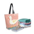 thumbnail image 2 of Large Canvas Bag 13.5x5.1x15 Inch Canvas Bag Shopping Canvas Bag Suitable For Outing Shopping Travel Out Of Large Capacity Storage Cute Skateboard Duck, 2 of 9