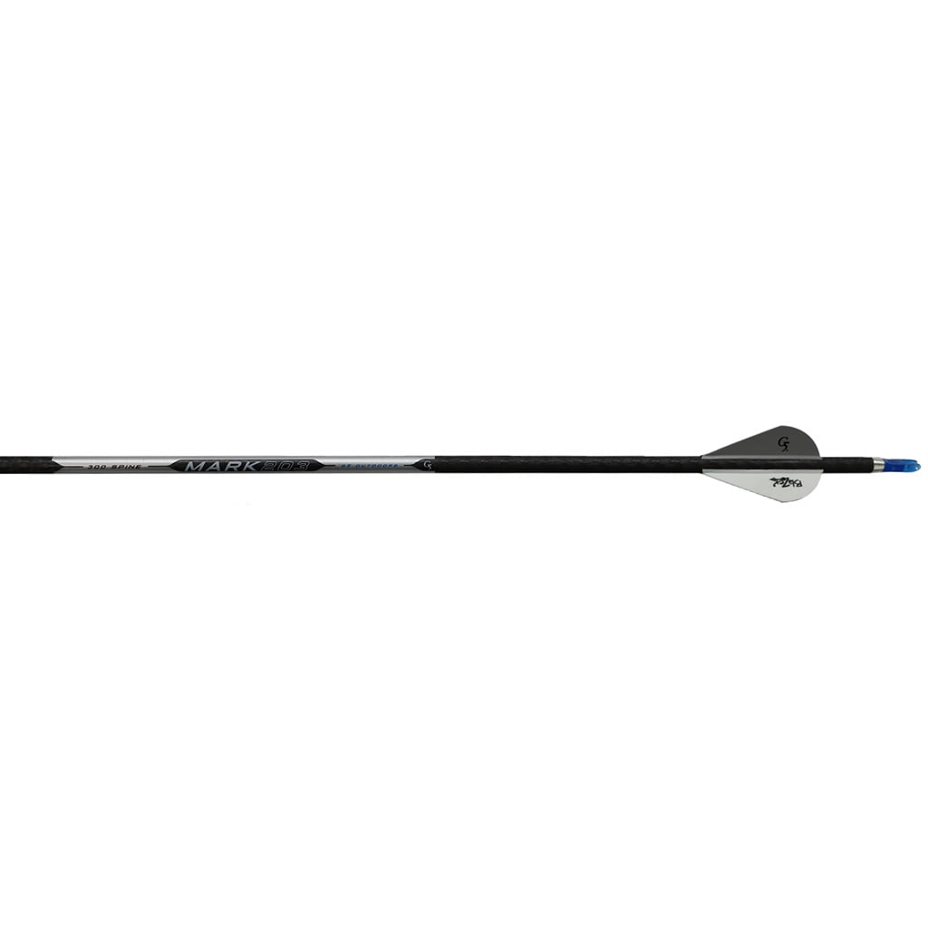 G5 Outdoors M203400F Mark 203 400 Spine 2in Blazer Vane Arrows (6 Pack)