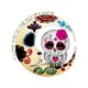 thumbnail image 2 of Playera Blusa De Luna Con Calaverita Alusiva A Dia De Muertos Halloween Color Blanco Talla Grande Marca Emil SaEs, 2 of 4