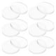 thumbnail image 5 of 12 protectores de mesa de vidrio transparente, redondos, antideslizantes, de goma, para marcos de fotos y muebles, 5 of 8