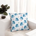 thumbnail image 6 of Yiaed Cartoon Poodle Dog Print Pillow Covers Super Soft Decorative Square Throw Pillow Covers Case Cushion Covers for Sofa Couch Bedroom Car Decor（No pillow core）-20"x20", 6 of 7