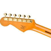 Squier Classic Vibe '50s Stratocaster Gold Hardware FSR Limited Edition Electric Guitar, Maple Fingerboard, White Blonde