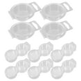 thumbnail image 3 of OFFIGAM Clear Wax Melt Molds with 100 Plastic Containers for Candle Making, Craft Supplies, Easy to Use and, 3 of 10