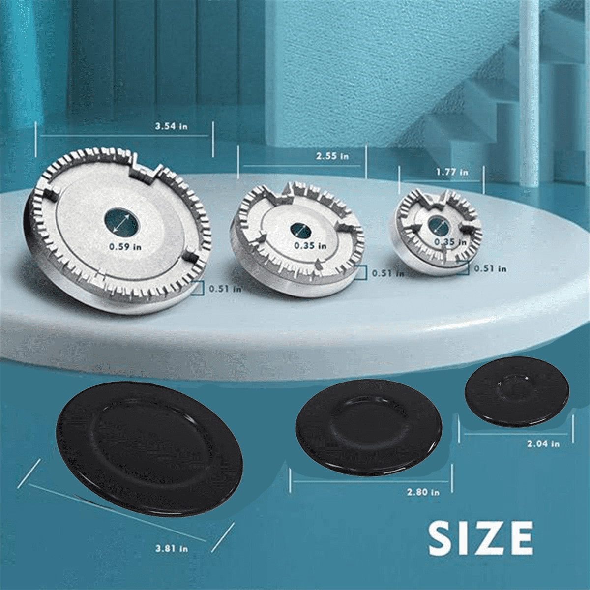 Housse De Dessus De Cuisinière Pour Cuisinière Électrique (61 X 52,8 Cm), Couvercle Pliable En