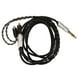 thumbnail image 2 of Reemplazo del cable de auriculares, enchufes Chapados Dorados Cable de actualizacia de auriculares 47.2 Pulgadas de OxÍgeno Long Long Copper Diseño de Gancho Formado para SE215, 2 of 7