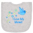 thumbnail image 2 of Inktastic I Love My Meme Newborn Bib, 2 of 3