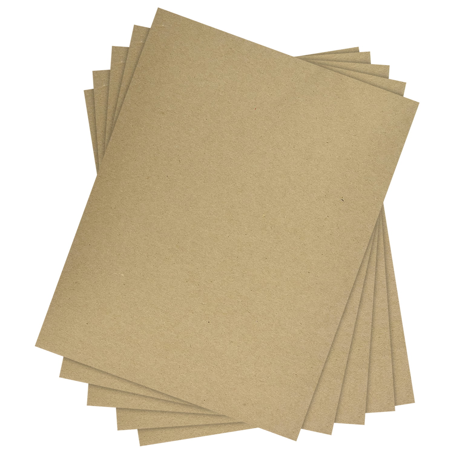 50 Sheets Chipboard 11 x 17 inch 50pt Heavy Weight Brown Kraft Cardboard 