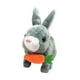 thumbnail image 1 of Conejito de peluche eléctrico realista, regalo de Pascua Gris, 1 of 9