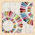 thumbnail image 1 of Metaverse R949489-0120000-AEAAAACAN4 13.25 x 13.25 in. Fun Rings I Framed Wall Art by Aimee Wilson, 1 of 1