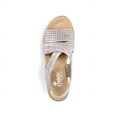 thumbnail image 6 of Rieker Women's V3888-90 Wedge Heel Ankle Strap Sandals, Metallic, Size EU 36, 6 of 9