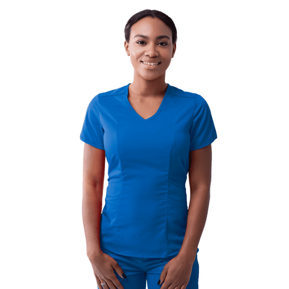 Adar Pro Scrubs pour Femme - T-shirt Manches Longues Premium Homme