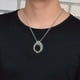 thumbnail image 5 of Collar Retro Hip Hop Año Colgante Frontera Europea y Cadena Suéter, 5 of 7