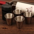 thumbnail image 2 of 12 Pcs Gobelets en Acier Inoxydable pour Extérieur, Verres à Whisky, Vin, Bière, Camping, 2 of 6