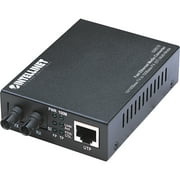 Intellinet Network Solutions Fast Ethernet RJ45 to ST, Multi-Mode, 1.24 miles (2 km) Media Converter