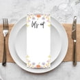 thumbnail image 3 of Koyal Wholesale Classic Spring Florals Printable Wedding Paper Menu Cards for DIY Printer, Pack of 52, 3 of 5