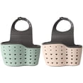 thumbnail image 1 of 2-in-1 Soap Sponge Holder, Hanging Basket for Kitchen Counter Drainage, 1 of 8