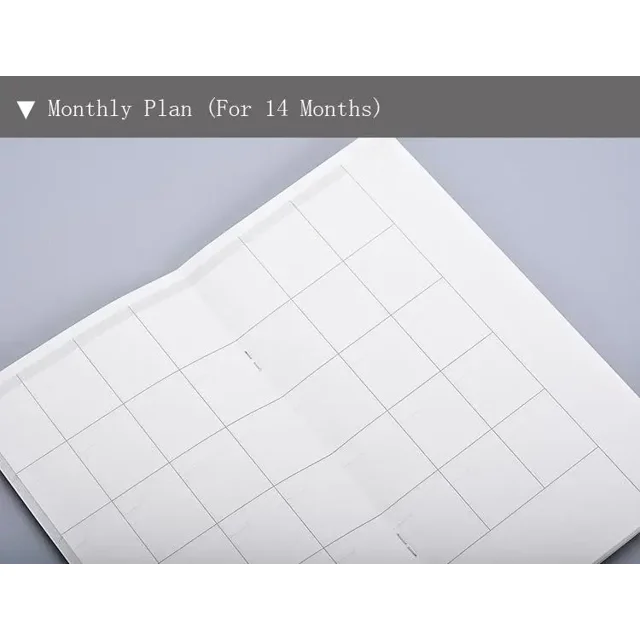 Filler Papers Note Core For Midori Travelers' Notebook Monthly Weekly Planner Refill Retro Notebook Retro Stationery Monthly Plan Large Standard Size