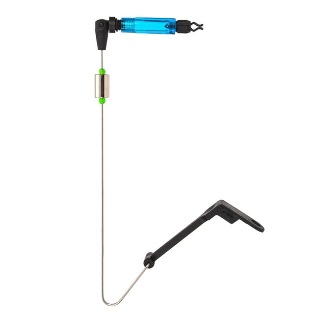 Toystoory Alarma europea Ligero Portátil Útil Colgador de cadena Swingers Sensitive Bite Wobbler Indicador de señal Accesorios Pescar Azul