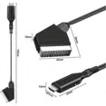 thumbnail image 2 of SCART to HDMI Adapter, SCART to HDMI Converter with HDMI Cable for 720P/1080P Full HD TV, Audio Video for Blu-ray DVD Player STB VHS Xbox PS3, 2 of 5