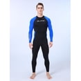 thumbnail image 3 of Agiferg Combinaison Intégrale pour Hommes Super Extensible Combinaison de Plongée Natation Surf Snorkeling, 3 of 9