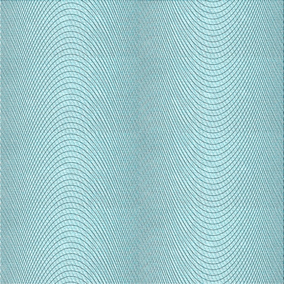 Ahgly Company Indoor Square Patterned Electric Blue Area Rugs, 4' Square