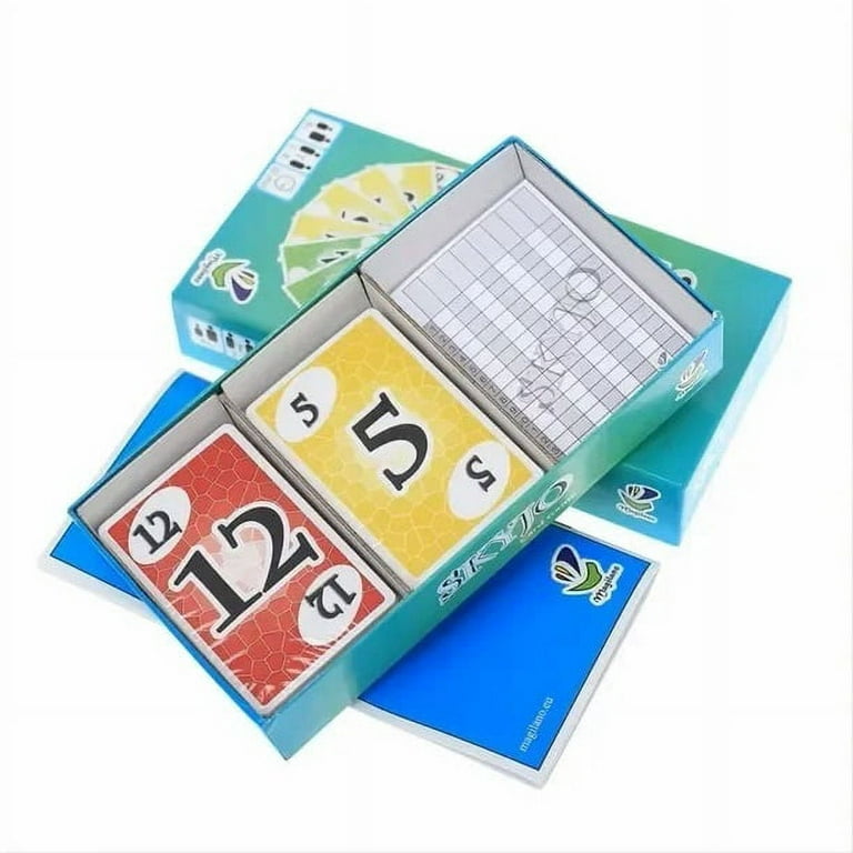 Skyjo Action Card Game, Families Fun Board Games, 2-8 Player Travel Games  Pass The Time For Kids And Adults, Exciting Card Game