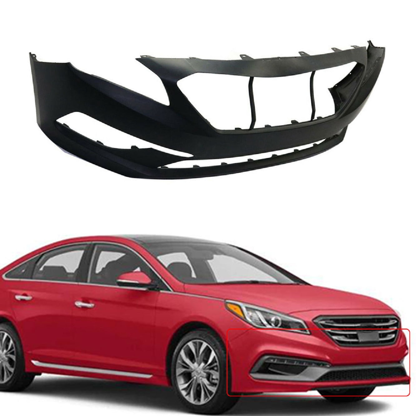Set For Hyundai Sonata 2002-2005 Front Bumper Fog Light Assembly Left ...