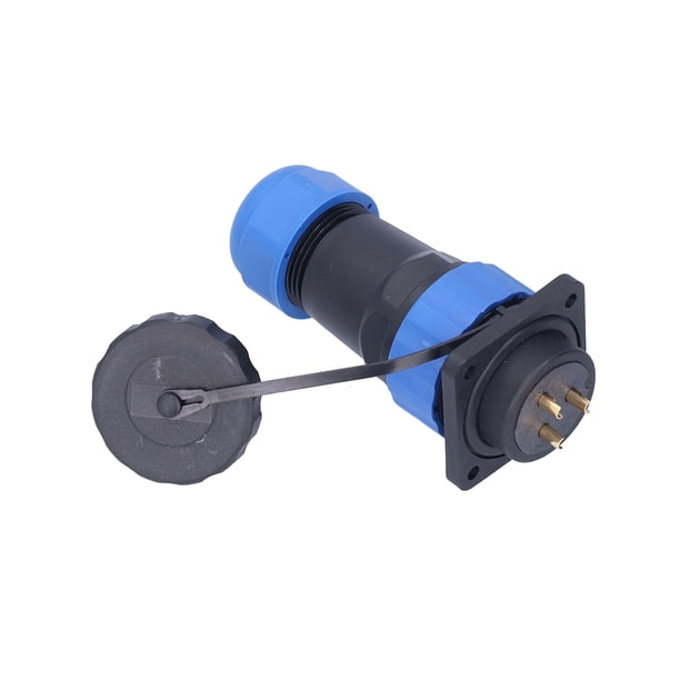 Conector de cable eléctrico, enchufe impermeable, enchufe cuadrado impermeable, enchufe cuadrado impermeable, muy versátil