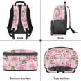 thumbnail image 6 of Yspwyqan Backpack for 10 Year Old Girl, Deer Pink Bow 17 Inch Lightweight School Bag, Front Pocket, Lightweight Daypack for Kindergarten Elementary Middle School, 6 of 7