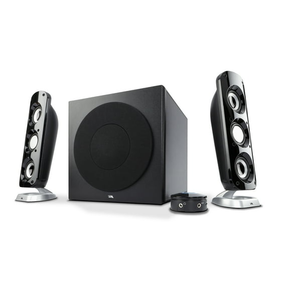 Cyber Acoustics 92W Powerful 2.1 Speaker System with Subwoofer, for Multimedia Gaming, Movies, and Music