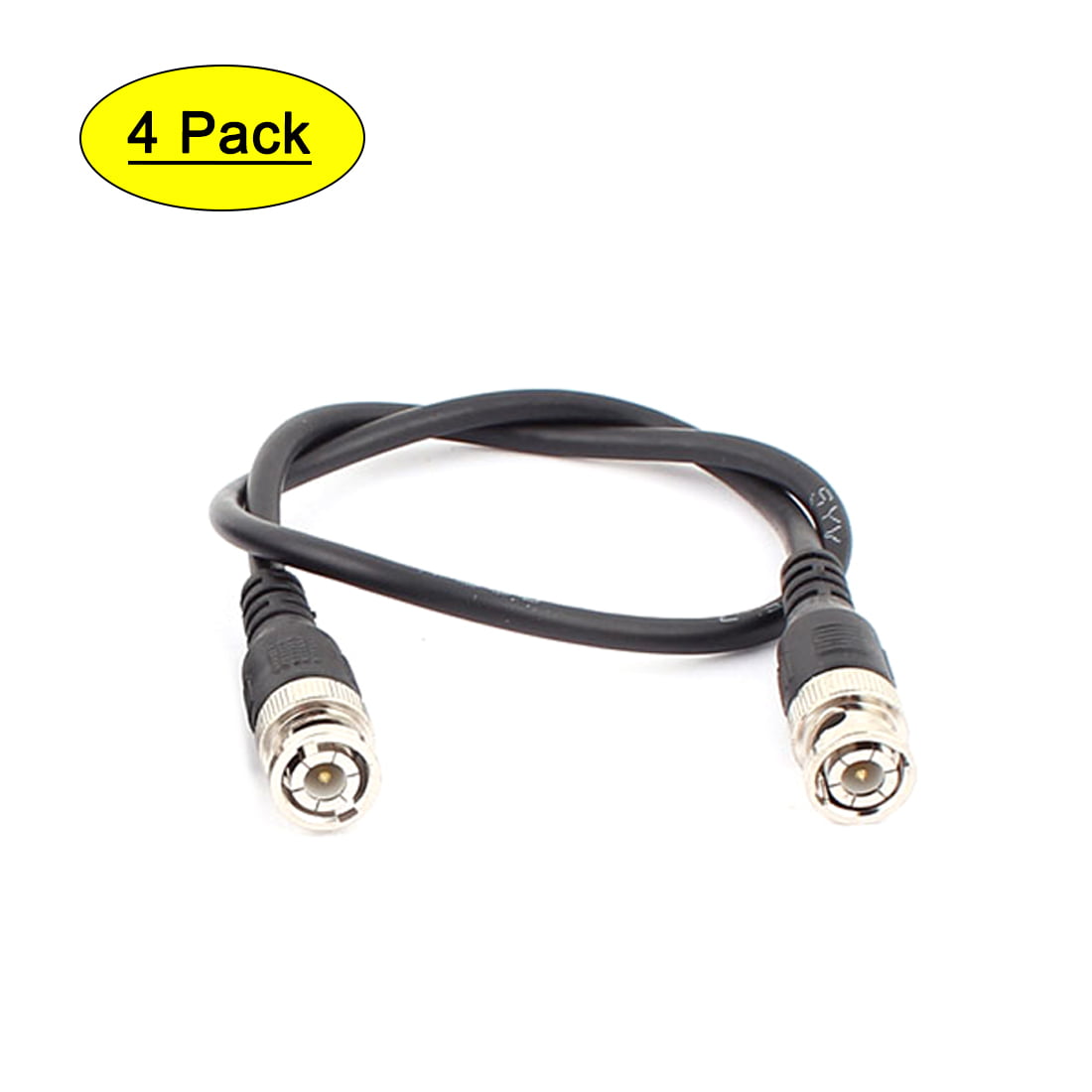 3.3ft BNC Male Plug Q9 to Dual Alligator Clip 75ohm Test Coaxial Lead Cable US 