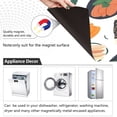 thumbnail image 2 of Haosy Dishwasher Magnet Cover Magnetic Fridge Door Cover Home Kitchen Decor Rice Egg Meat 23"x 26", 2 of 6
