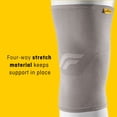 thumbnail image 5 of FUTURO Comfort Knee Support, Gray, Large,, Mild Support, 1 Knee Support, 5 of 14