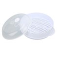 thumbnail image 4 of Vaporizadores de plástico, vaporizadores para microondas, cubierta transparente, vaporizador calentado con tapa, utensilios de vapor de plástico, diseño revolucionario, 4 of 8