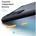thumbnail image 4 of Zero Serie for Samsung Galaxy S21 Case 5G, [Wireless Charging Support] [Translucent Matte Thin Phone Case] Shockproof Slim Cover 6.2'', Black, 4 of 7